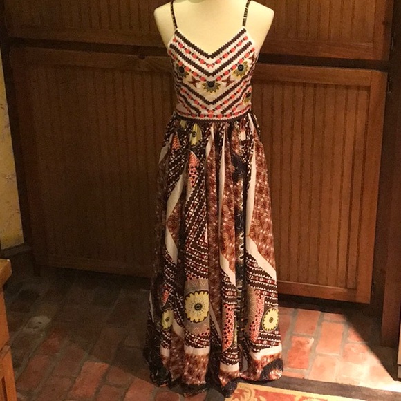 Moon Orchid Dresses & Skirts - Moon Orchid Size XS, Long Sun Dress